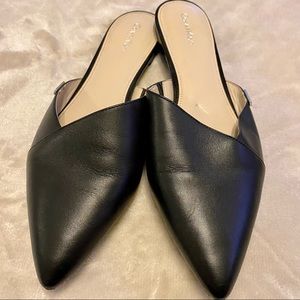 Calvin Klein Leather Flats